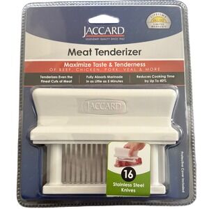 Jaccard‎ Meat Tenderizer Handheld 16 Knife NEW